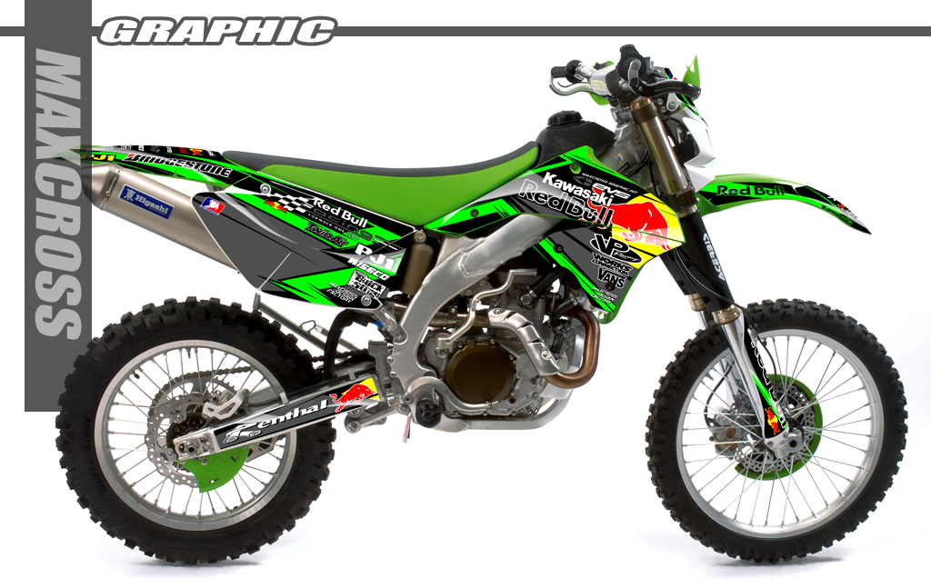 KAWASAKI KLX450R 2007-2024 REDBULL STYLE